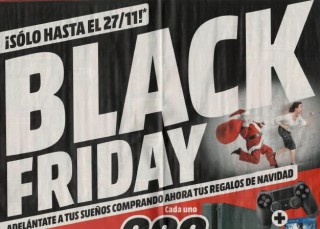 Afvoer Vorm van het schip Glimlach Más de 1 millón de folletos para el Black Friday de Media Markt - Geobuzón